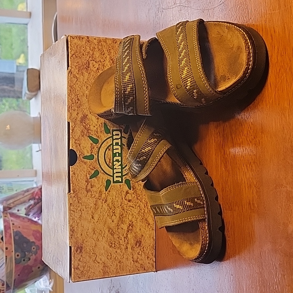NAOT Luna Moss Green Sandal Slip on shoe